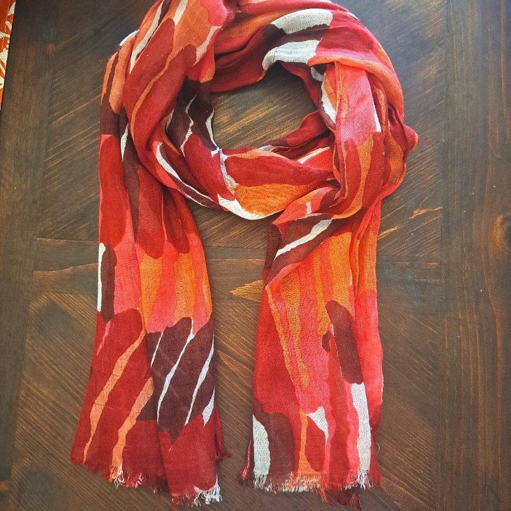 Fall Scarf Multi=Color